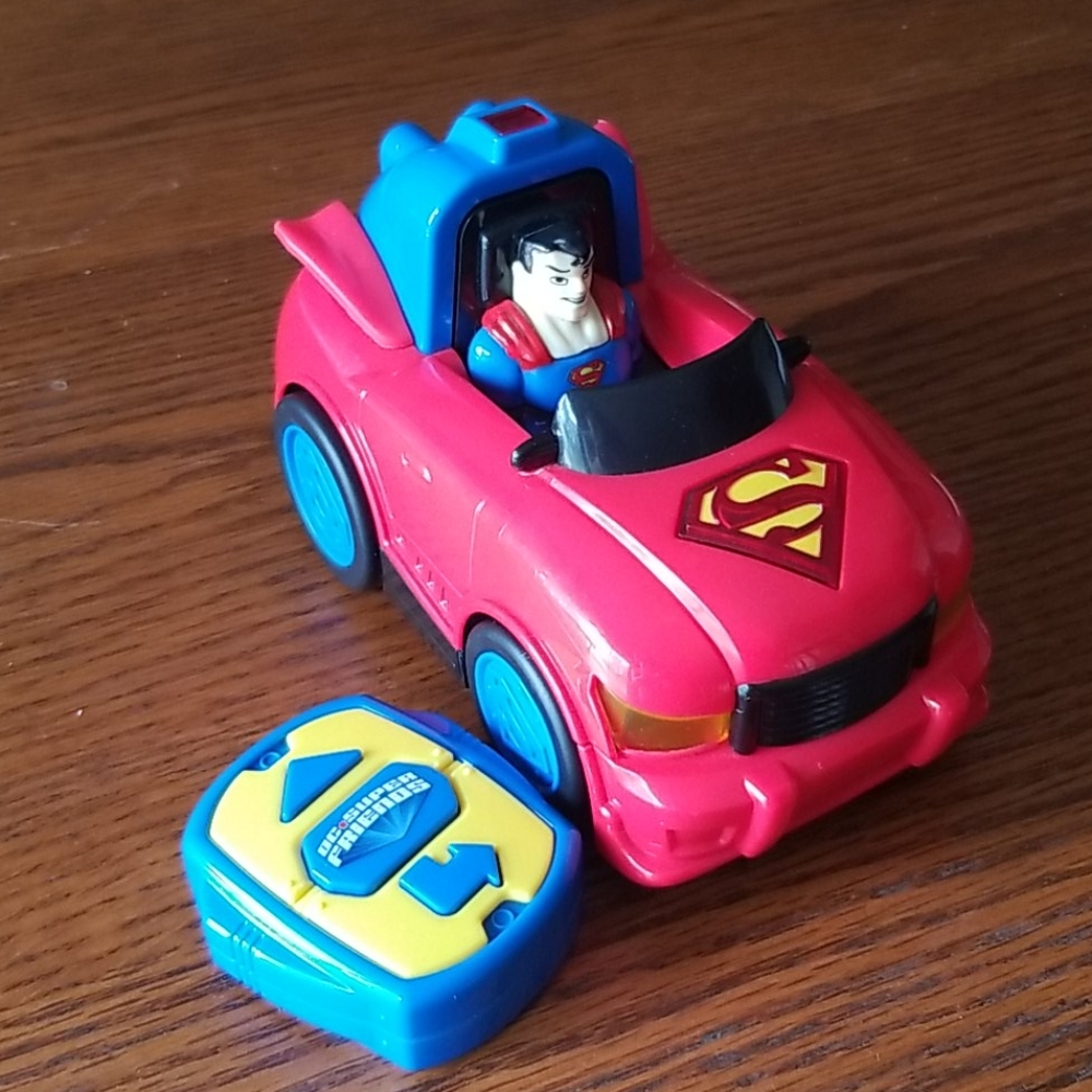Superman DC Super Friends remote control car